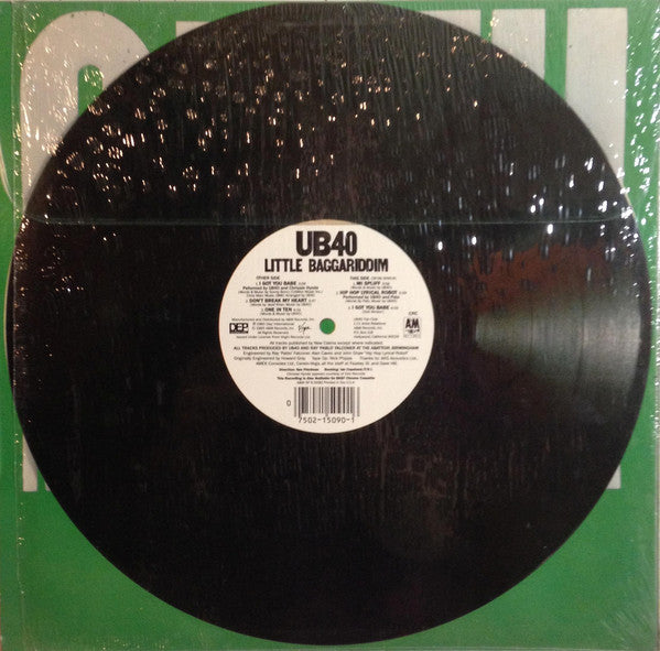UB40 : Little Baggariddim (12", EP, Ind)