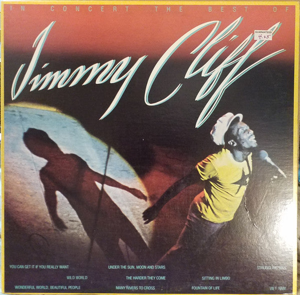 Jimmy Cliff : In Concert - The Best Of Jimmy Cliff (LP, Album, Win)