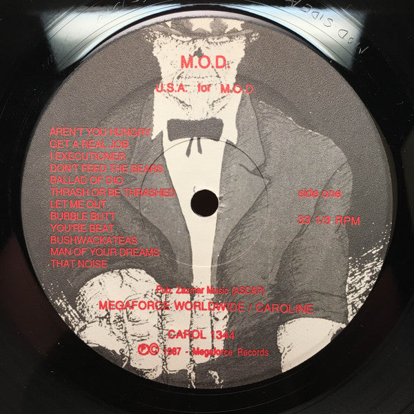Method Of Destruction : U.S.A. For M.O.D. (LP, Album, EMW)