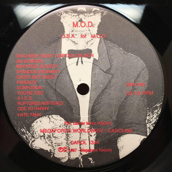 Method Of Destruction : U.S.A. For M.O.D. (LP, Album, EMW)