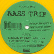 Bass Trip : Volume 1 (12")