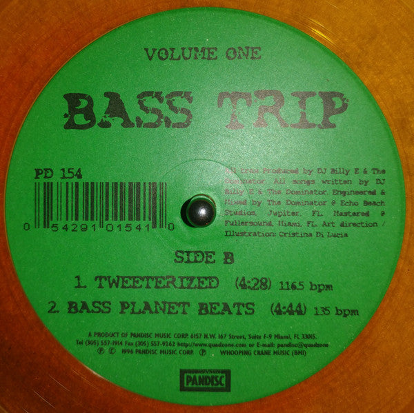 Bass Trip : Volume 1 (12")