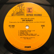 Jimi Hendrix : The Cry Of Love (LP, Album, Pit)