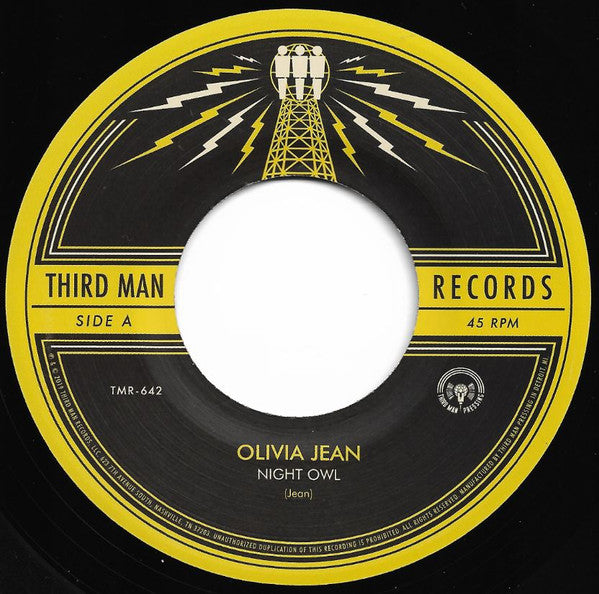 Olivia Jean : Night Owl (7", Single)