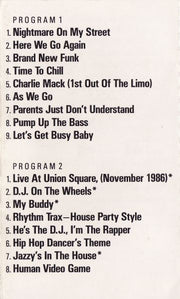 DJ Jazzy Jeff & The Fresh Prince : He's The DJ, I'm The Rapper (Cass, Album, Whi)