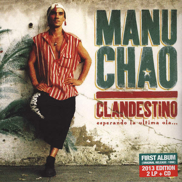 Manu Chao : Clandestino (2xLP, Album, RP + CD, Album, RP + RE, Gat)