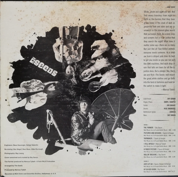 The Seeds : A Web Of Sound (LP, Album, M/Print, RE)