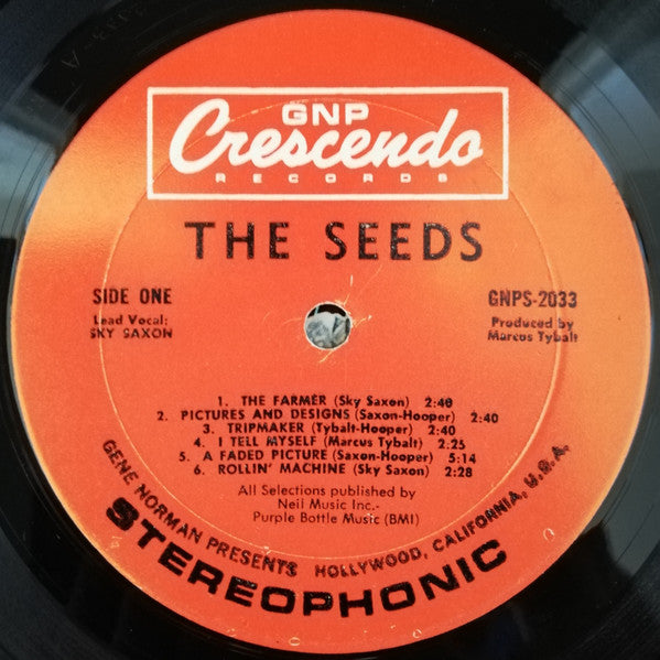The Seeds : A Web Of Sound (LP, Album, M/Print, RE)
