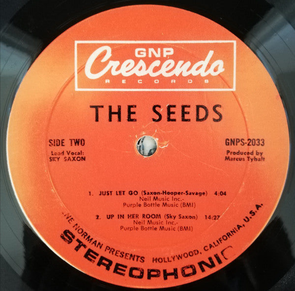 The Seeds : A Web Of Sound (LP, Album, M/Print, RE)