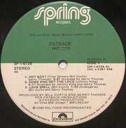 The Fatback Band : Hot Box (LP, Album, Club, RCA)