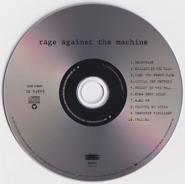 Buy Rage Against The Machine : Rage Against The Machine (CD