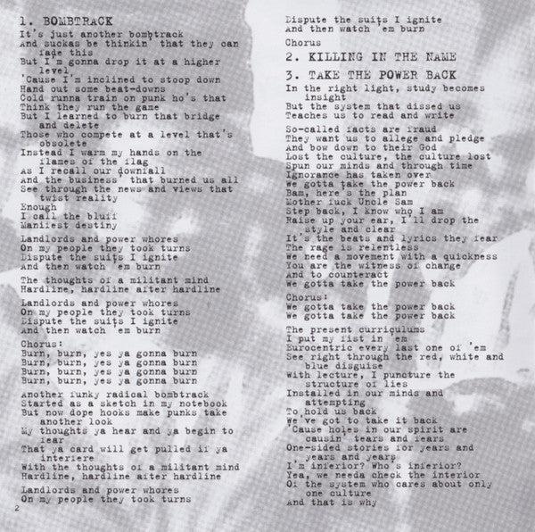 Buy Rage Against The Machine : Rage Against The Machine (CD
