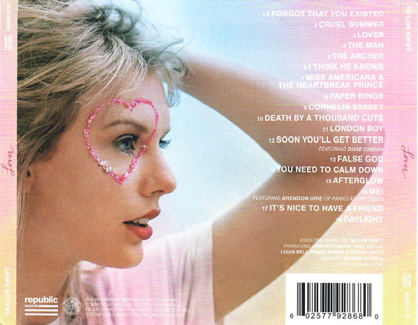 Taylor Swift : Lover (CD, Album)