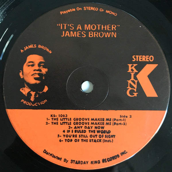 James Brown : It's A Mother (LP, Album,  In)