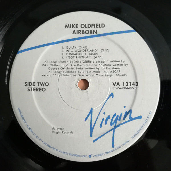 Mike Oldfield : Airborn (LP, Album)