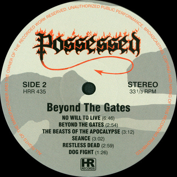 Possessed : Beyond The Gates (LP, Album, Ltd, RE, RM, RP, Tri)