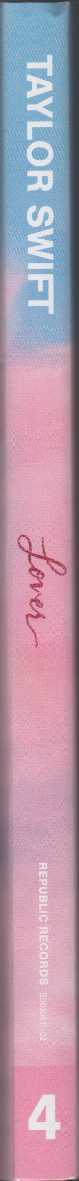 Taylor Swift : Lover (CD, Album, Dlx, Tar)