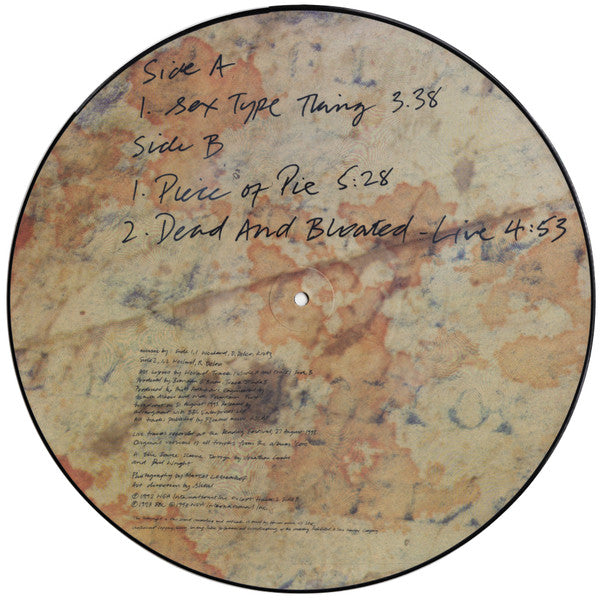 Stone Temple Pilots : Sex Type Thing (12", Single, Ltd, Pic, RE)