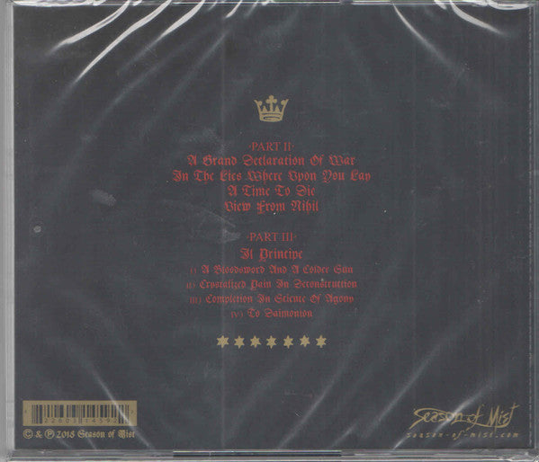 Mayhem : Grand Declaration Of War (CD, Album, RE, RM, Son)