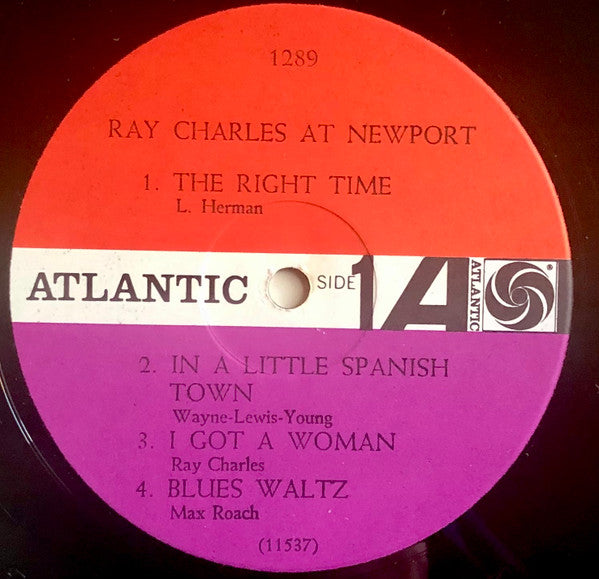 Ray Charles : Ray Charles At Newport (LP, Album, Mono, MGM)