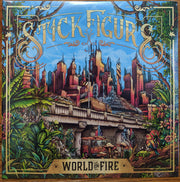 Stick Figure (2) : World On Fire (2xLP, Album, Gat)