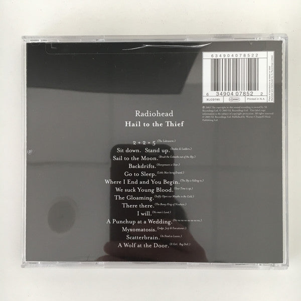 Radiohead : Hail To The Thief (CD, Album, RE)