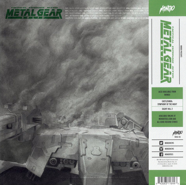 Konami Digital Entertainment : Metal Gear Solid - Original Video Game Soundtrack (2xLP, Album, RE, Gre)