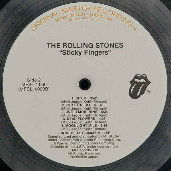 The Rolling Stones : Sticky Fingers (LP, Album, Ltd, RE, RM)