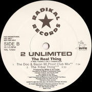 2 Unlimited : The Real Thing (12", Promo)