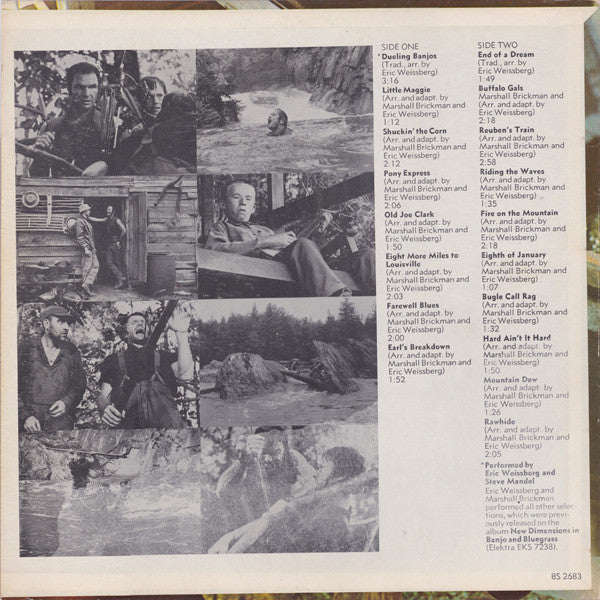 Eric Weissberg And Steve Mandell : Dueling Banjos From The Original Motion Picture Soundtrack Deliverance And Additional Music (LP, Album, Comp, Pit)