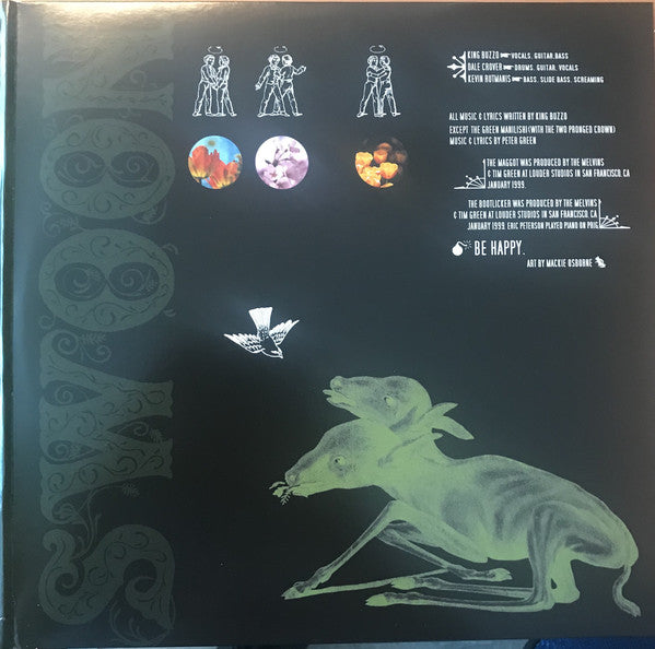Melvins : The Maggot & The Bootlicker  (LP, Album, RE, Whi + LP, Album, RE, Gre + Comp)