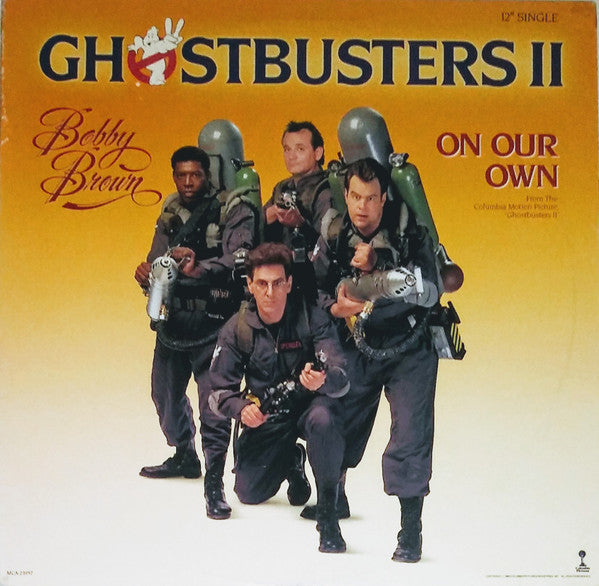 Bobby Brown : On Our Own (12", Single, Pin)