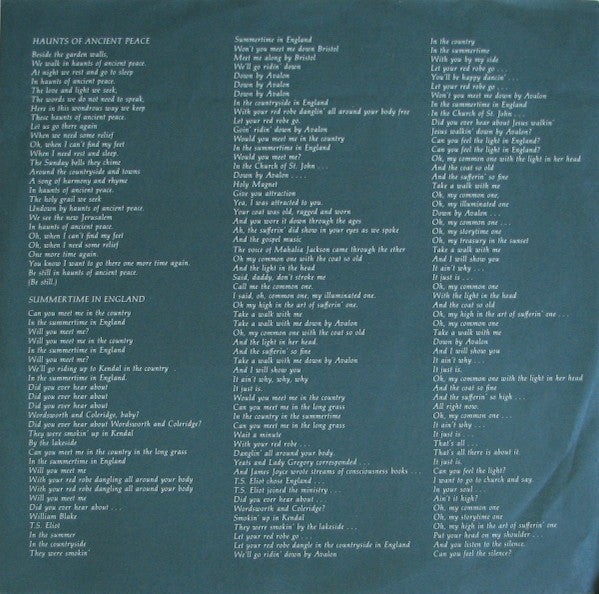 Van Morrison : Common One (LP, Album, Los)