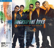 Backstreet Boys : All I Have To Give (CD, EP, Enh)