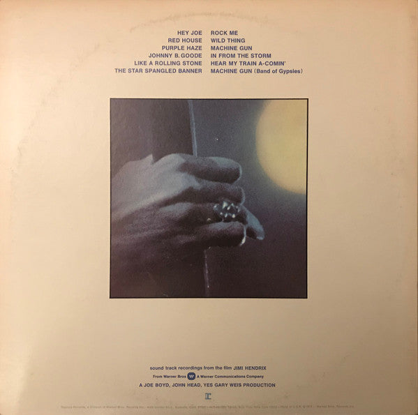 Jimi Hendrix : Sound Track Recordings From The Film Jimi Hendrix (2xLP, Album, Win)