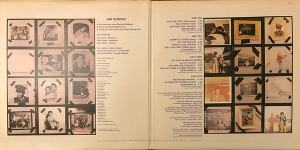 Jimi Hendrix : Sound Track Recordings From The Film Jimi Hendrix (2xLP, Album, Win)