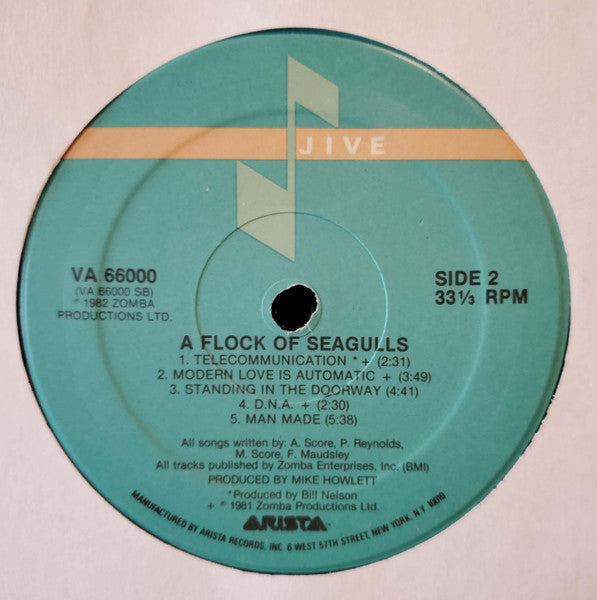 A Flock Of Seagulls : A Flock Of Seagulls (LP, Album, Hau)
