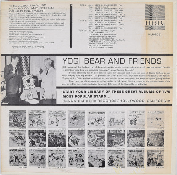 Various : The New Alice In Wonderland Or What's A Nice Kid Like You Doing In A Place Like This? (LP, Mono)