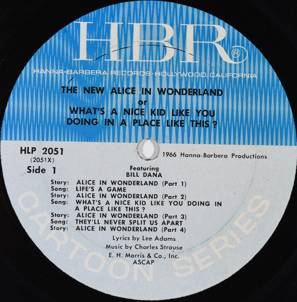 Various : The New Alice In Wonderland Or What's A Nice Kid Like You Doing In A Place Like This? (LP, Mono)