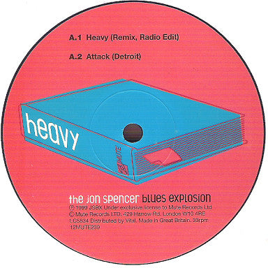 The Jon Spencer Blues Explosion : Heavy (12")