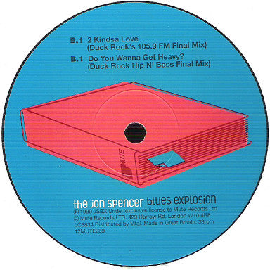 The Jon Spencer Blues Explosion : Heavy (12")
