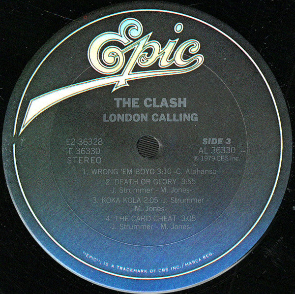 The Clash : London Calling (2xLP, Album, Ter)