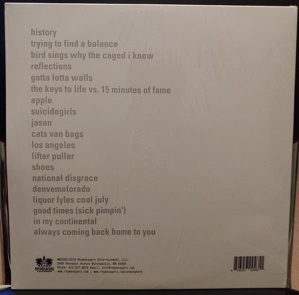 Atmosphere (2) : Seven's Travels (3xLP, Album, RE)