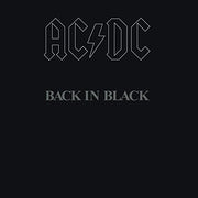 the album cover for AC/DC - Back In Black [Import]