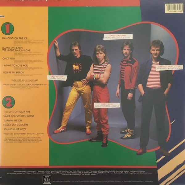 Duke Jupiter : The Line Of Your Fire (LP, Album)