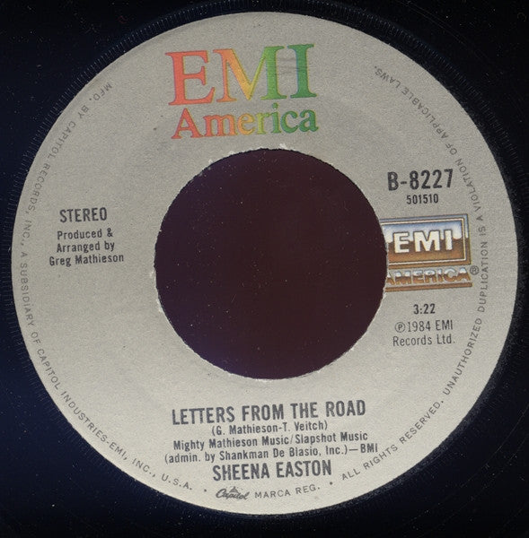 Sheena Easton : Strut (7", Single)