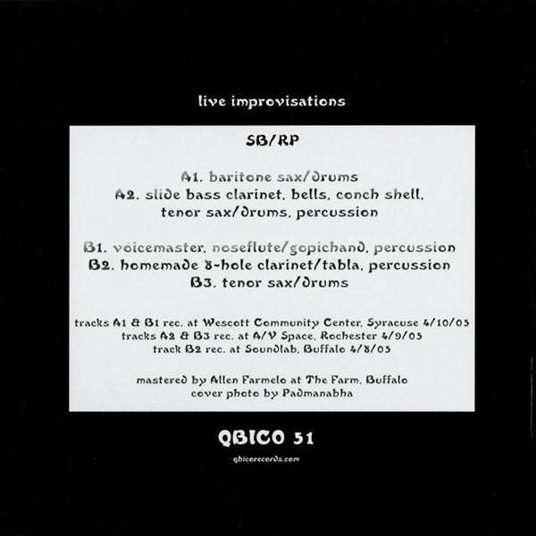 Steve Baczkowski, Ravi Padmanabha : Aqua Machine (LP, Album, Ltd, Cle)