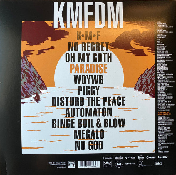 KMFDM : Paradise (2xLP, Album, Ltd)