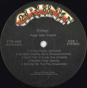 Papa John Creach : Filthy! (LP, Album, Ind)