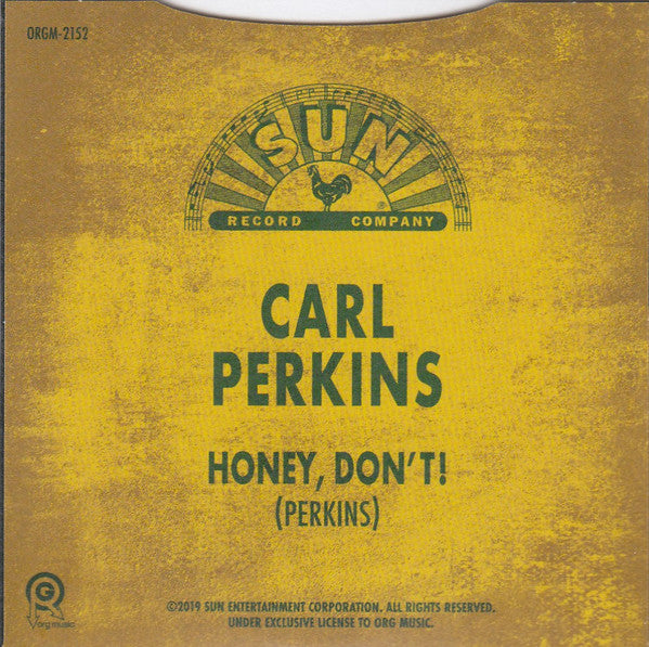 Carl Perkins : Honey, Don't! (3", S/Sided, Single, Ltd, RM)